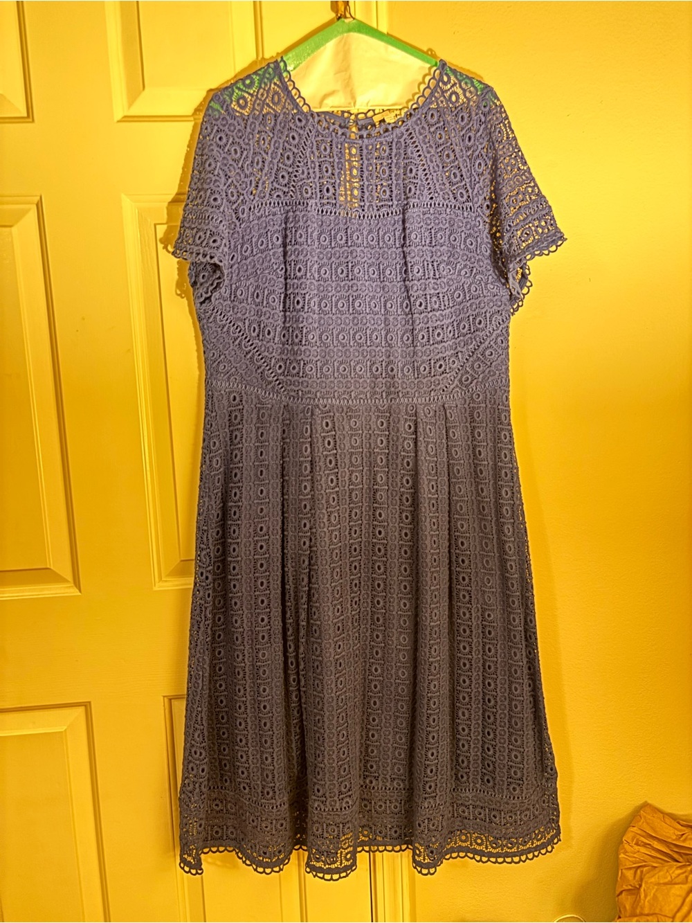 Boden Royal Blue Lace Midi Dress